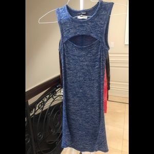 Wilfred Free chest cut-out dress